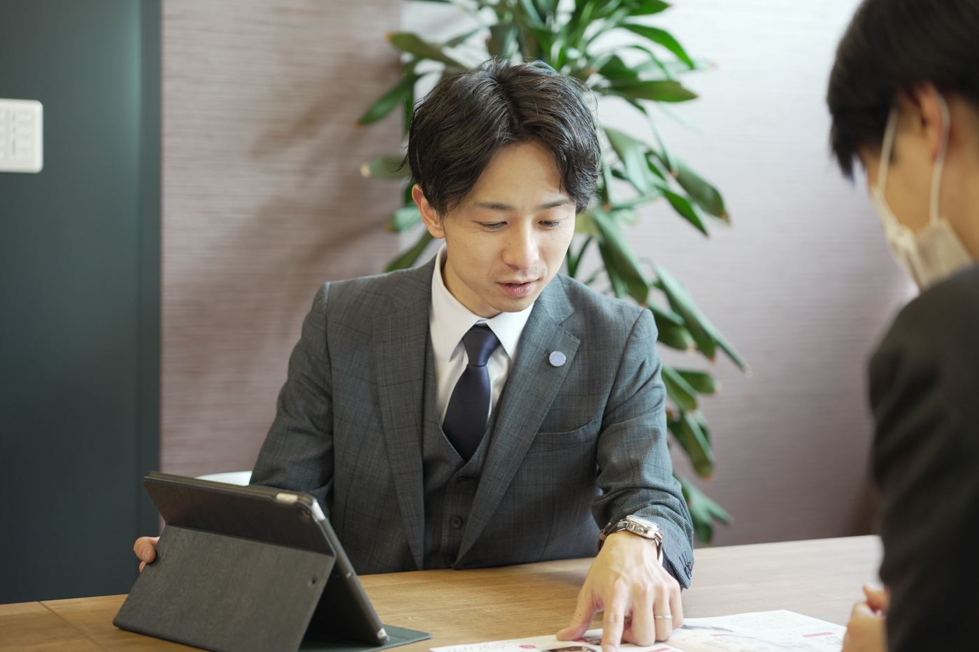 ICTサービスの社員